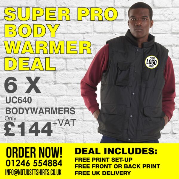 6 X Super Pro Body Warmer Thumbnail